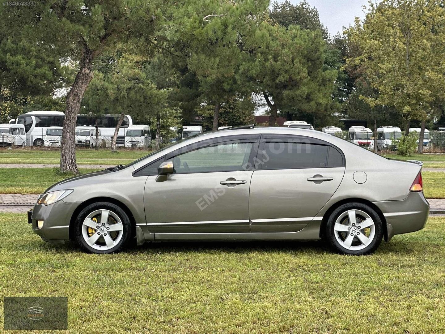 EMS GARAJ'DAN TERTEMİZ 2008 MODEL HONDA CİVİC FD 6 TAM OTOMATİK 7