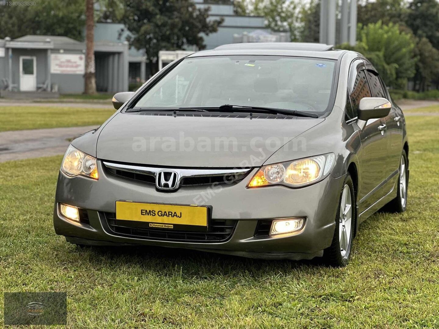 EMS GARAJ'DAN TERTEMİZ 2008 MODEL HONDA CİVİC FD 6 TAM OTOMATİK 6