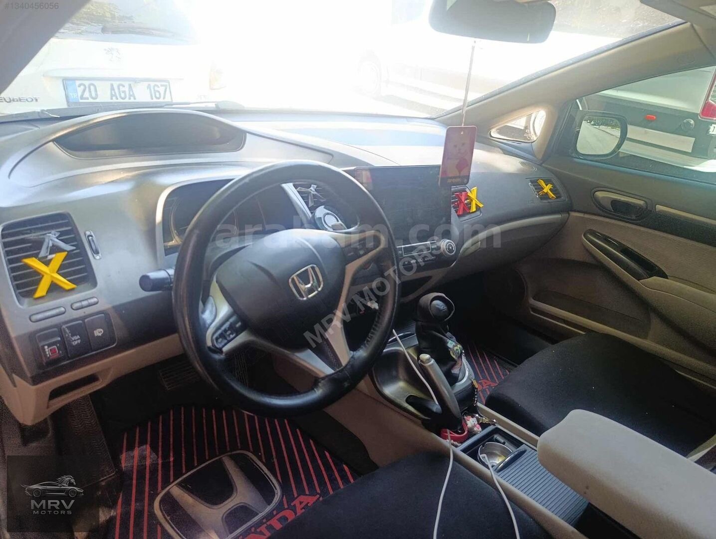 2011 ELEGANCE CİVİC OTOMATİK VSA'LI EXTRALI MAKYAJLI KASA 6