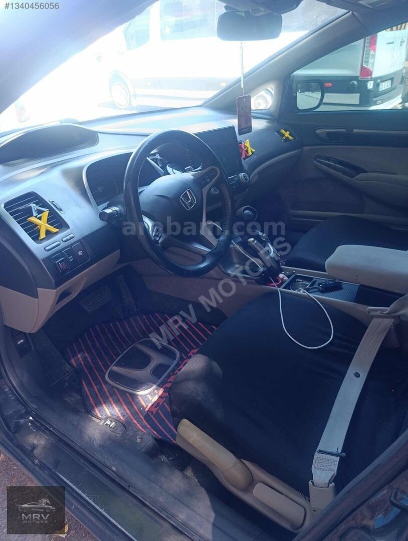 2011 ELEGANCE CİVİC OTOMATİK VSA'LI EXTRALI MAKYAJLI KASA 7