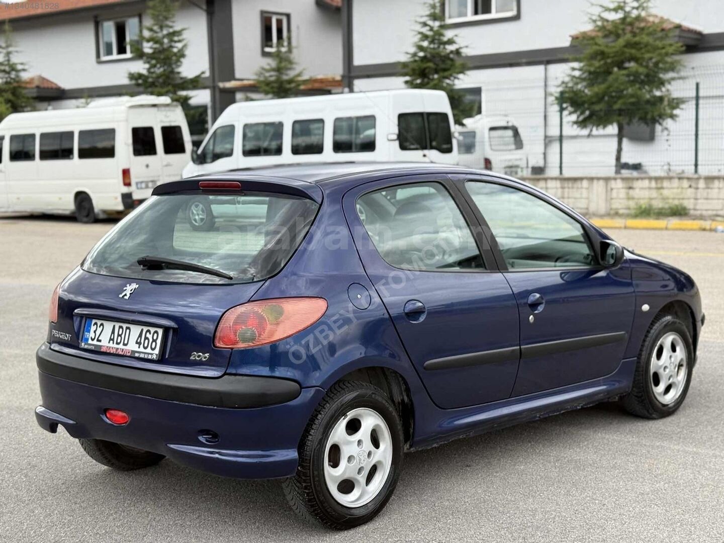 2005 PEUGEOT 206 1.4 BENZİN ÇİFT AİRBAG ORJ KM 123.000 7