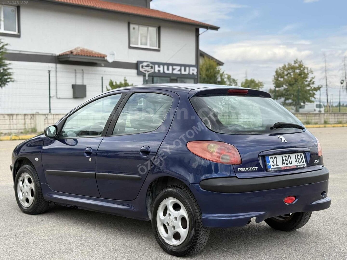 2005 PEUGEOT 206 1.4 BENZİN ÇİFT AİRBAG ORJ KM 123.000 5