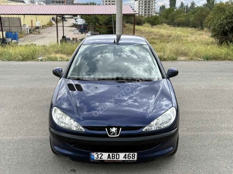 2005 PEUGEOT 206 1.4 BENZİN ÇİFT AİRBAG ORJ KM 123.000