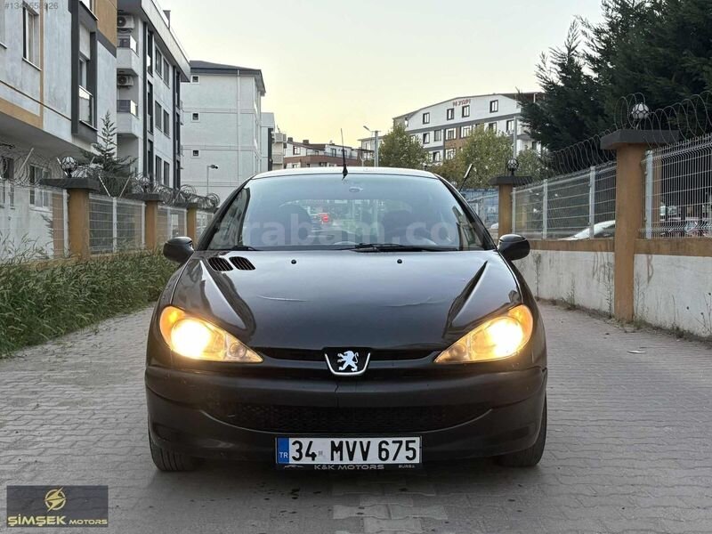 ŞİMŞEK'DEN ÇOK TEMİZ PEUGEOT 206 2005 1.4 BENZİN&LPG