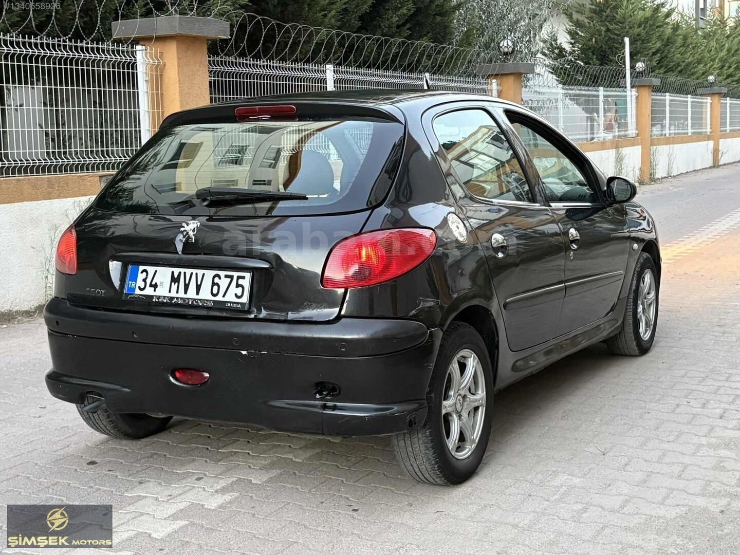 ŞİMŞEK'DEN ÇOK TEMİZ PEUGEOT 206 2005 1.4 BENZİN&LPG 7
