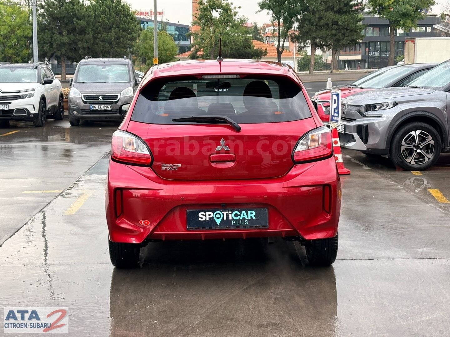 Galeriden Mitsubishi Space Star 1.2 Intense 2022 Model Ankara 22.400 km Kırmızı 6
