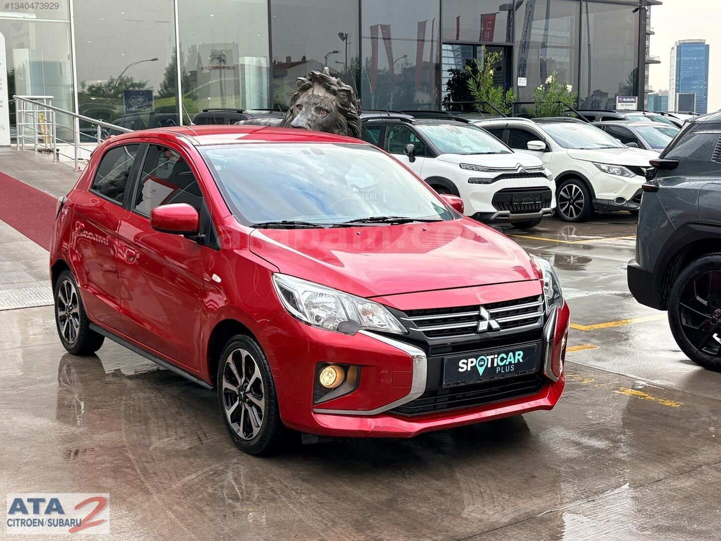 Galeriden Mitsubishi Space Star 1.2 Intense 2022 Model Ankara 22.400 km Kırmızı 2