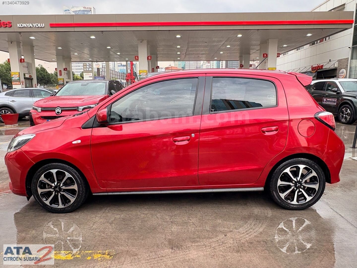 Galeriden Mitsubishi Space Star 1.2 Intense 2022 Model Ankara 22.400 km Kırmızı 4