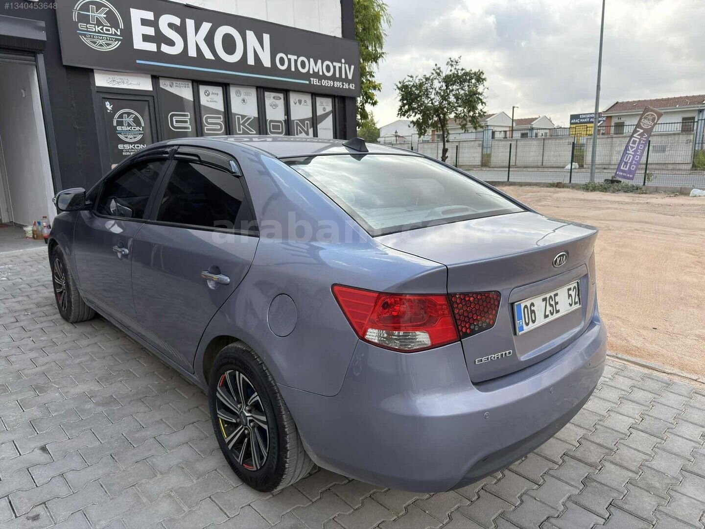 Galeriden Kia Cerato 1.6 GSL Comfort 2010 Model Eskişehir 140.000 km Mavi 5