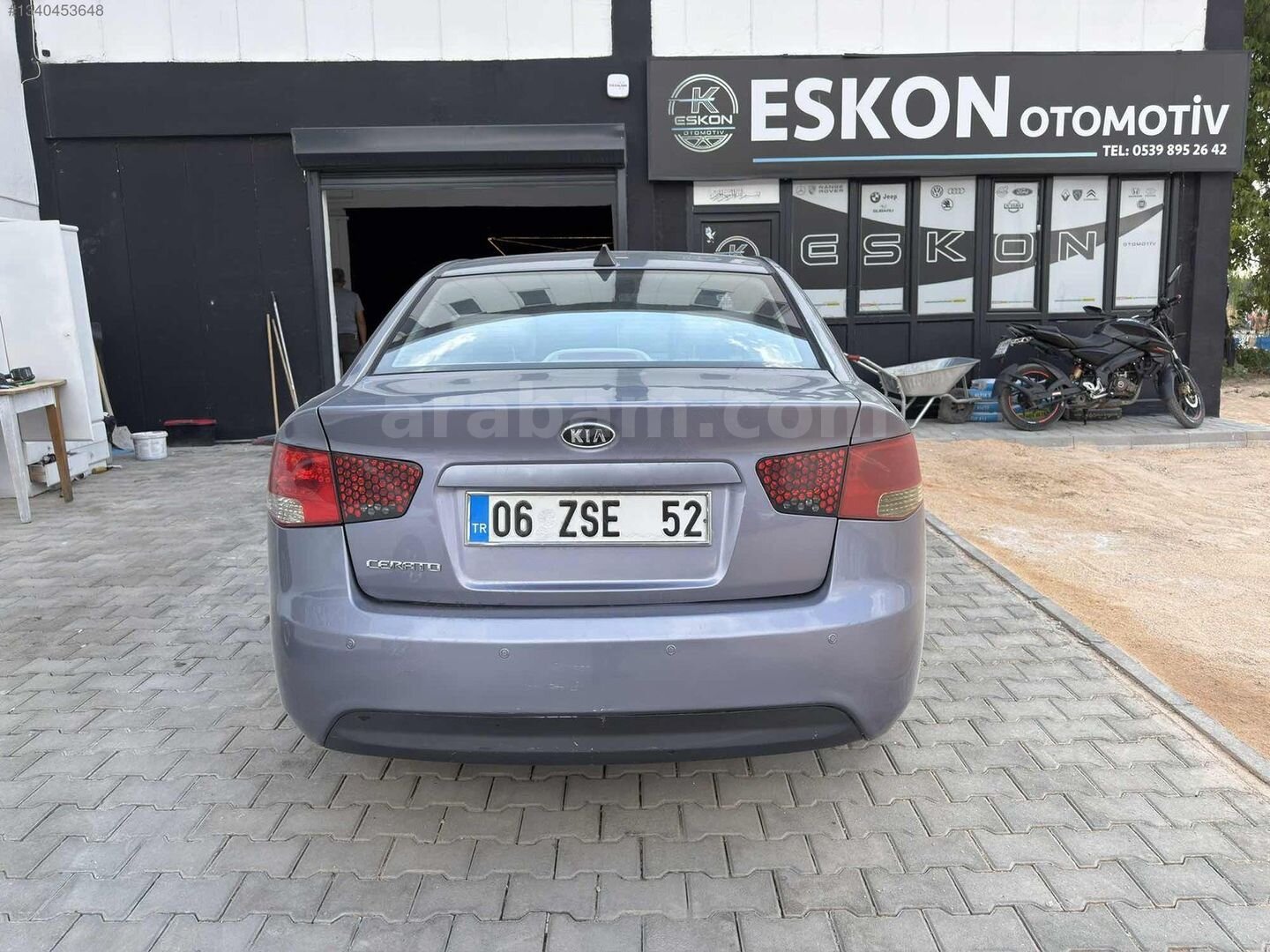 Galeriden Kia Cerato 1.6 GSL Comfort 2010 Model Eskişehir 140.000 km Mavi 6