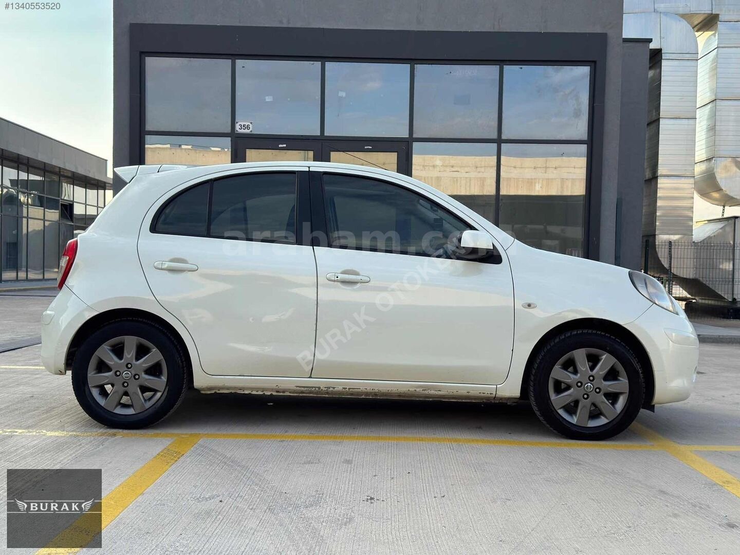 Galeriden Nissan Micra 1.2 Platinum 2012 Model Ankara 245.000 km Beyaz 6
