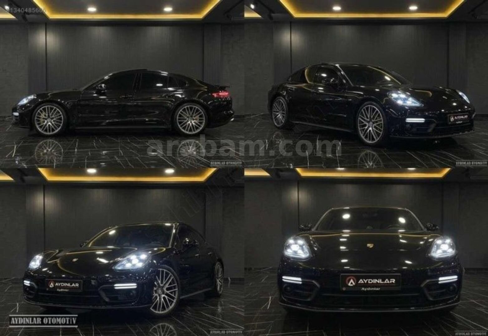 Galeriden Porsche Panamera 4 2025 Model Erzurum 6.100 km Siyah 6