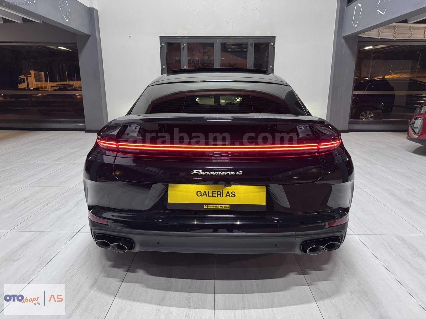 Galeriden Porsche Panamera 4 E-Hybrid 2025 Model Eskişehir 22.500 km Siyah 5
