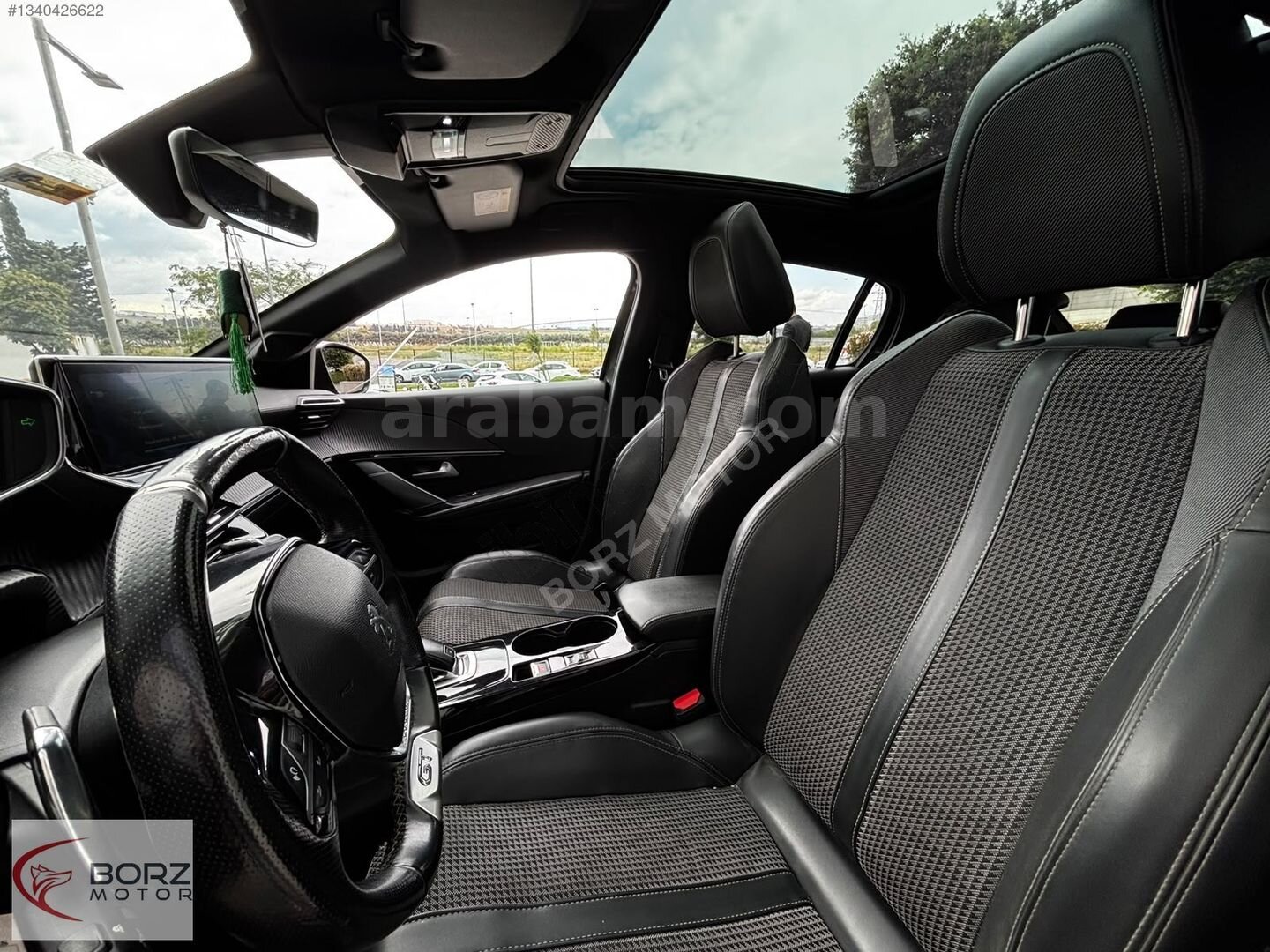 BORZ MOTORDAN 379.000 PEŞİNAT PEUGEOT 208 1.2 GT EAT8 CAM TAVAN 2