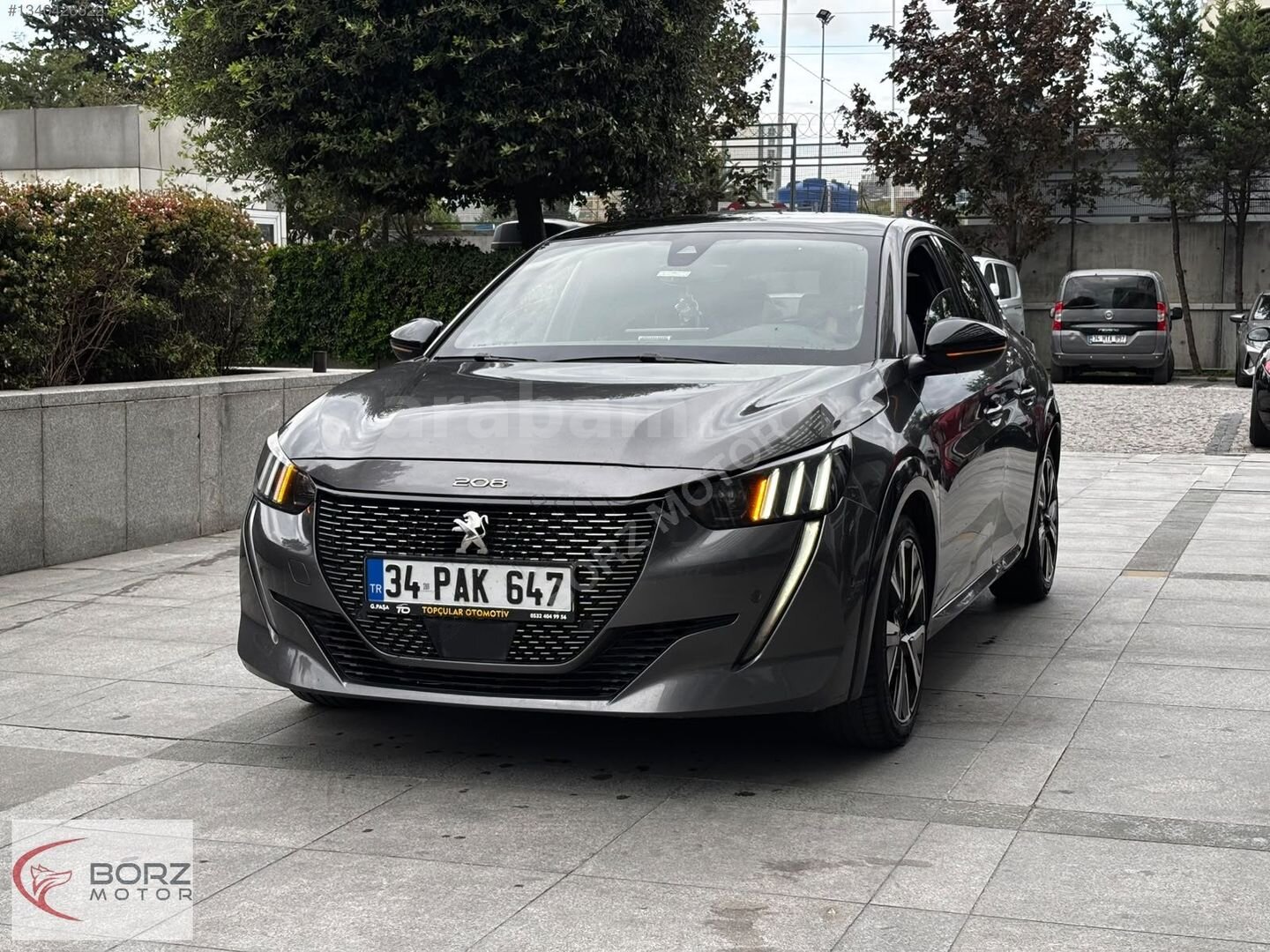 BORZ MOTORDAN 379.000 PEŞİNAT PEUGEOT 208 1.2 GT EAT8 CAM TAVAN 3