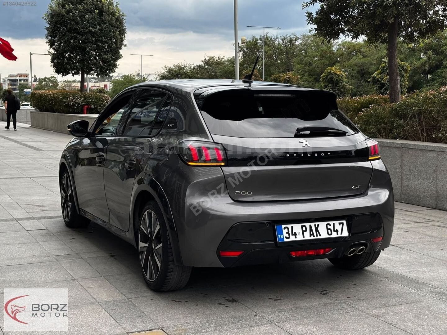 BORZ MOTORDAN 379.000 PEŞİNAT PEUGEOT 208 1.2 GT EAT8 CAM TAVAN 6