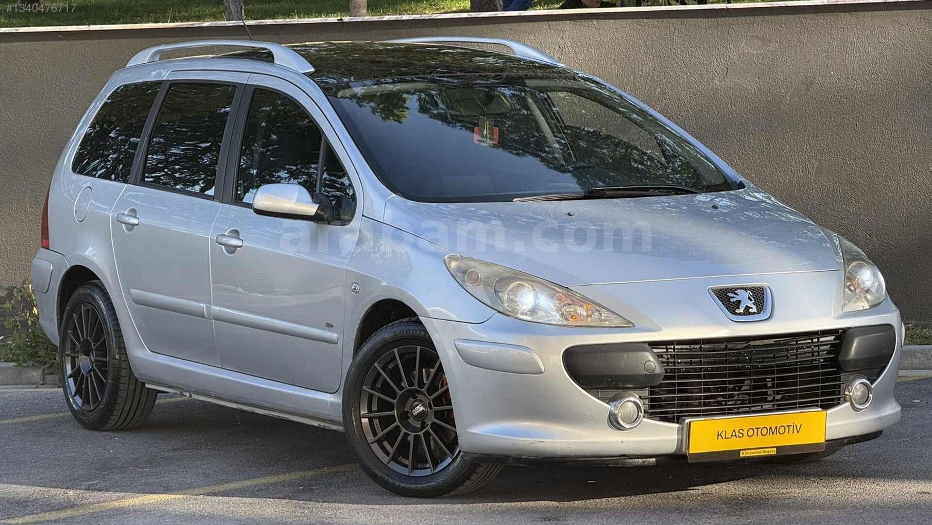 KLAS///PEJO 307 SW/1.6 HDİ/CAM TAVAN/KLİMA/2006 3
