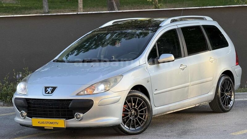 KLAS///PEJO 307 SW/1.6 HDİ/CAM TAVAN/KLİMA/2006