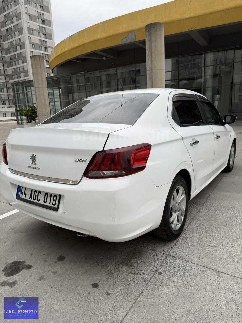 1.İNCİ OTOMOTİV'DEN 2017 MODEL PEUGEOT 301 1.6HDİ ACTİVE 7