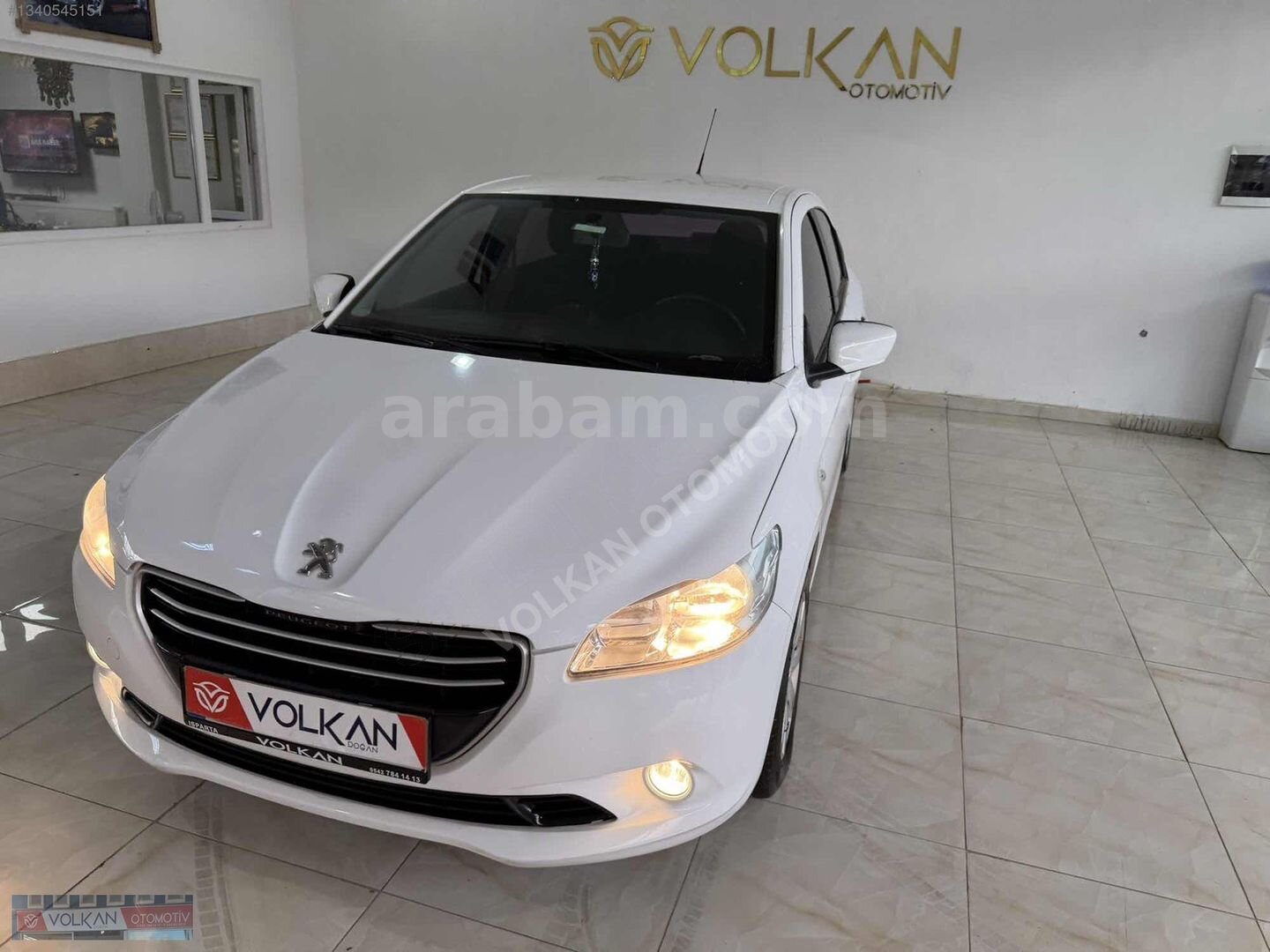 VOLKAN OTOMOTİVDEN 2015 MODEL 1.6 HDI PEUGEOT 301 ACTİVE 2