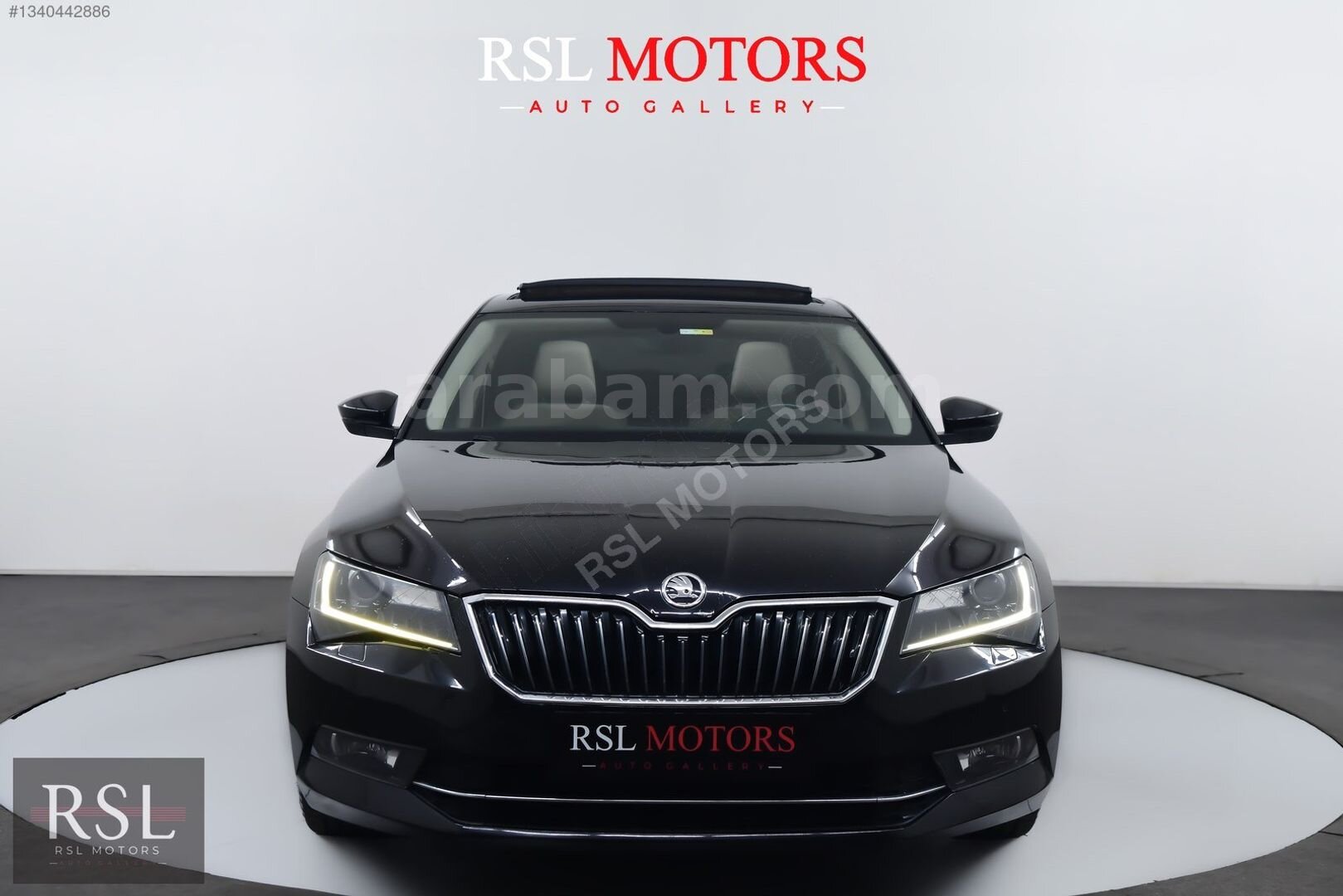 RSL MOTORS'DAN 2017 SKODA SUPERB PRESTİGE CAM TAVAN MAKAM PERDE 2