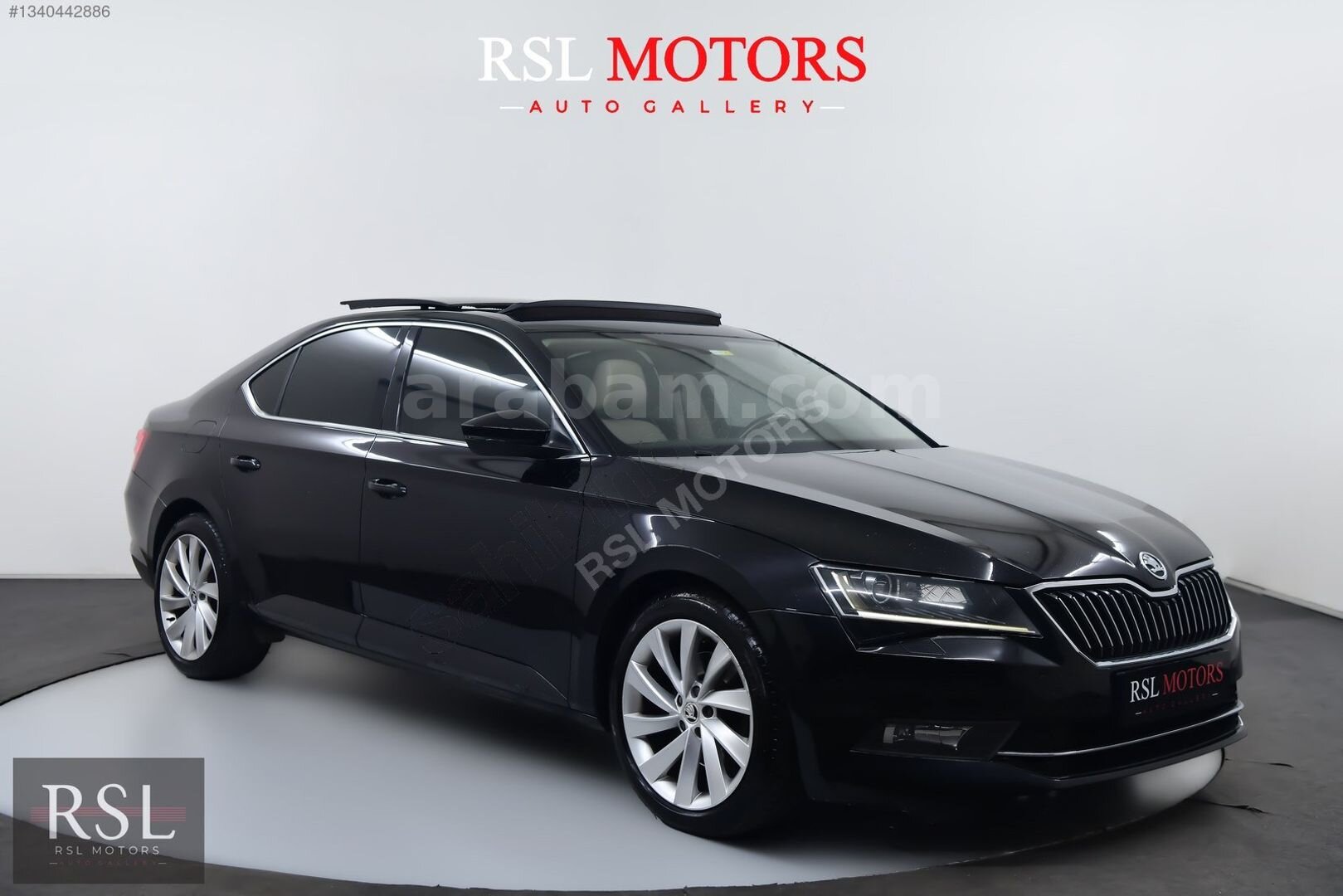 RSL MOTORS'DAN 2017 SKODA SUPERB PRESTİGE CAM TAVAN MAKAM PERDE 3