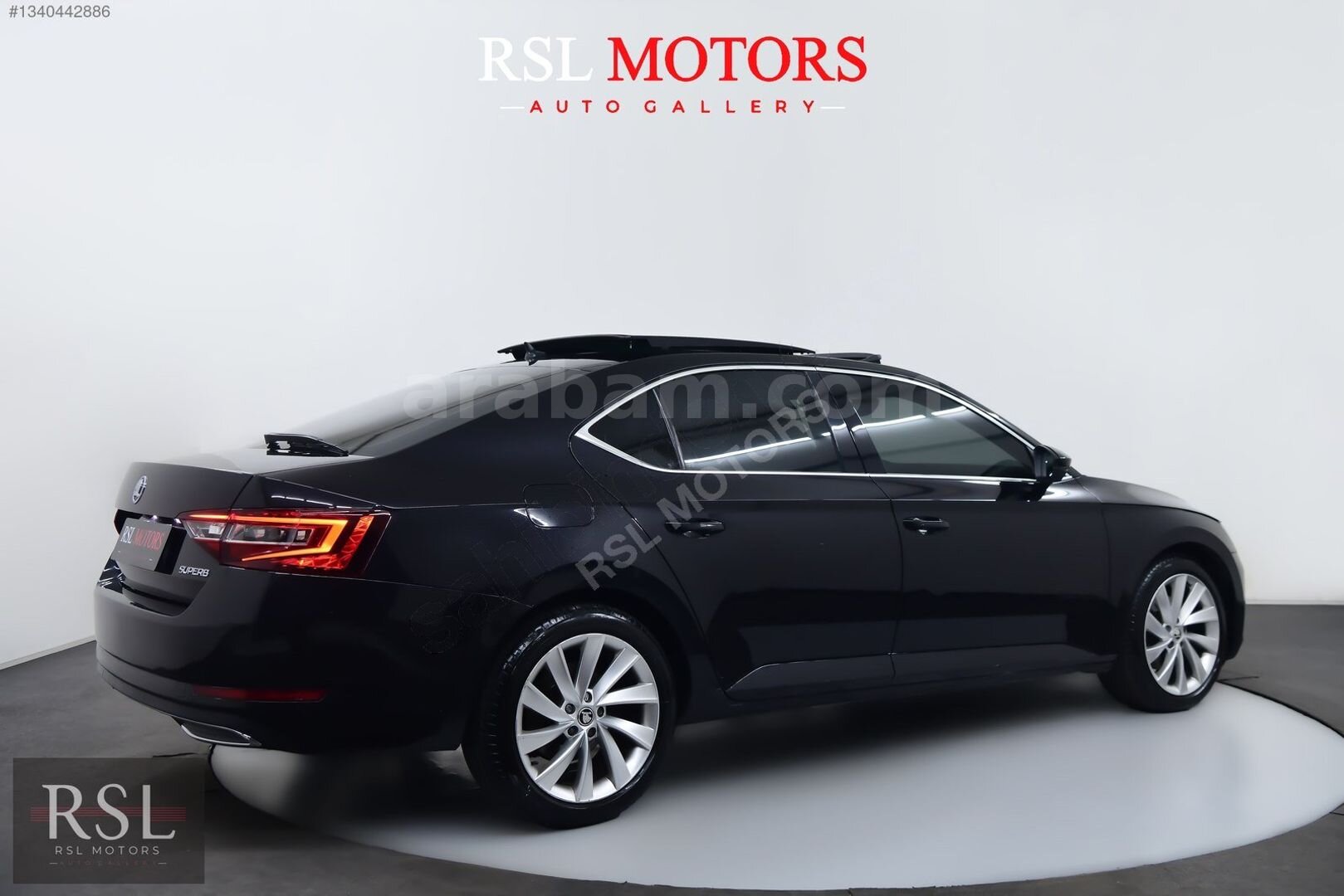 RSL MOTORS'DAN 2017 SKODA SUPERB PRESTİGE CAM TAVAN MAKAM PERDE 6