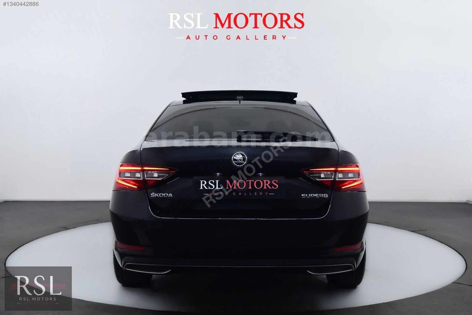 RSL MOTORS'DAN 2017 SKODA SUPERB PRESTİGE CAM TAVAN MAKAM PERDE 7