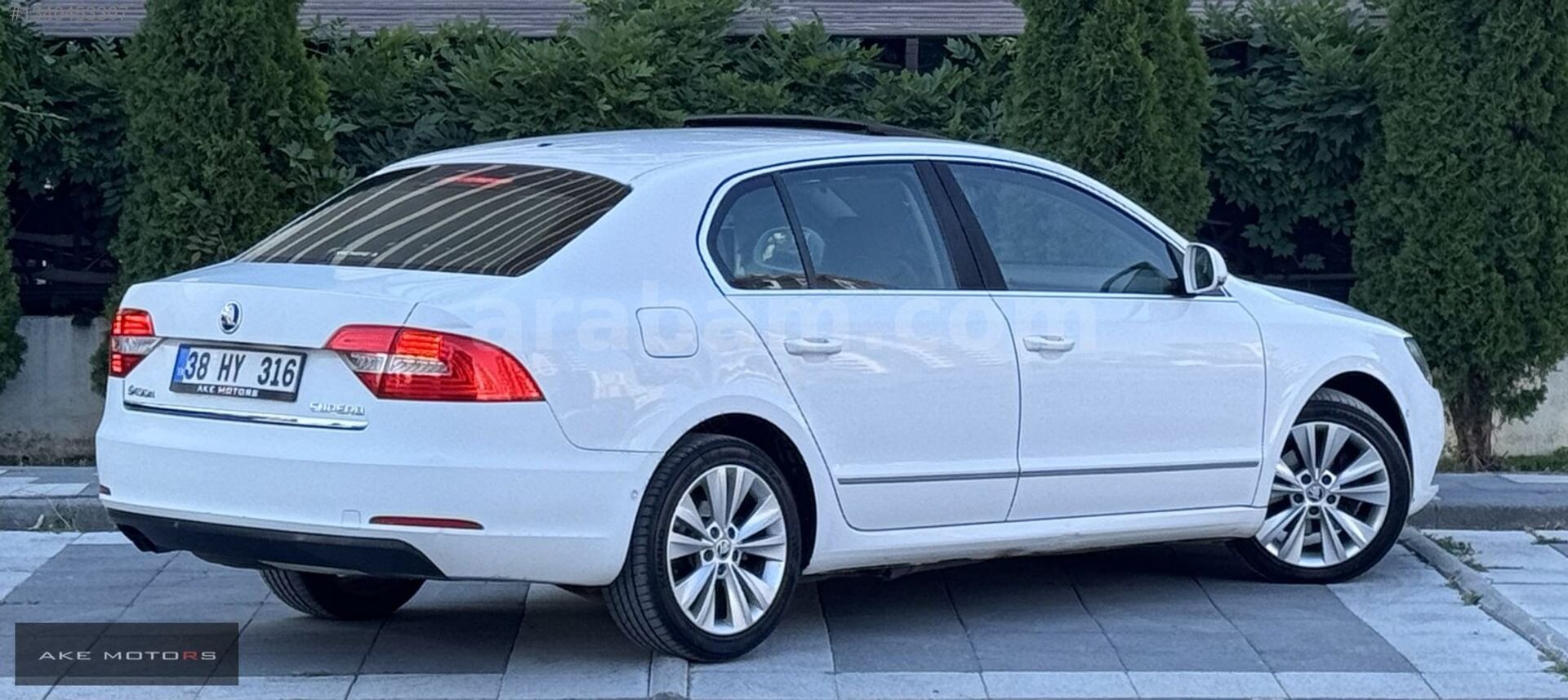 AKE MOTORS'dan Skoda Superb 1.6 TDI Prestige/KEYLESS/SUNROOF !!! 6