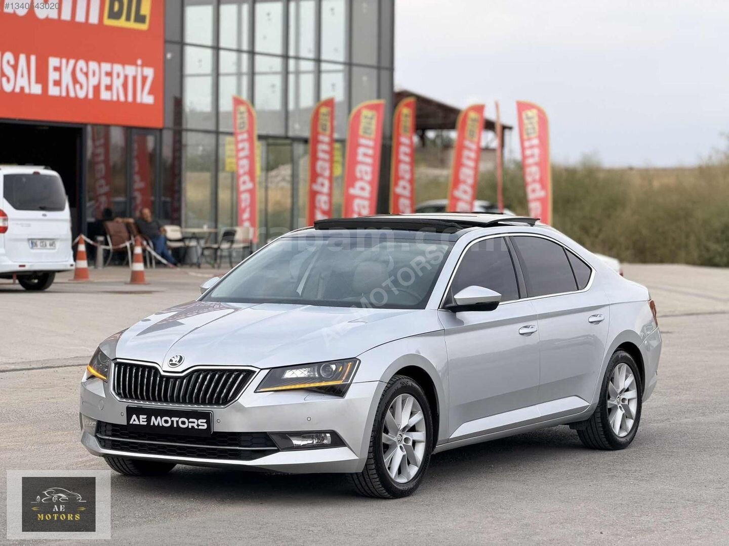 | AE MOTORS | SUPERB-1.6 TDİ-CAM TAVAN+SUNROOF-PRESTİGE-İÇİ KREM 5