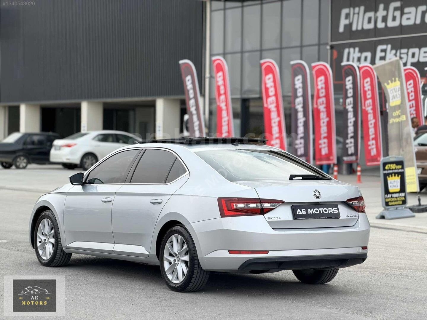 | AE MOTORS | SUPERB-1.6 TDİ-CAM TAVAN+SUNROOF-PRESTİGE-İÇİ KREM 7