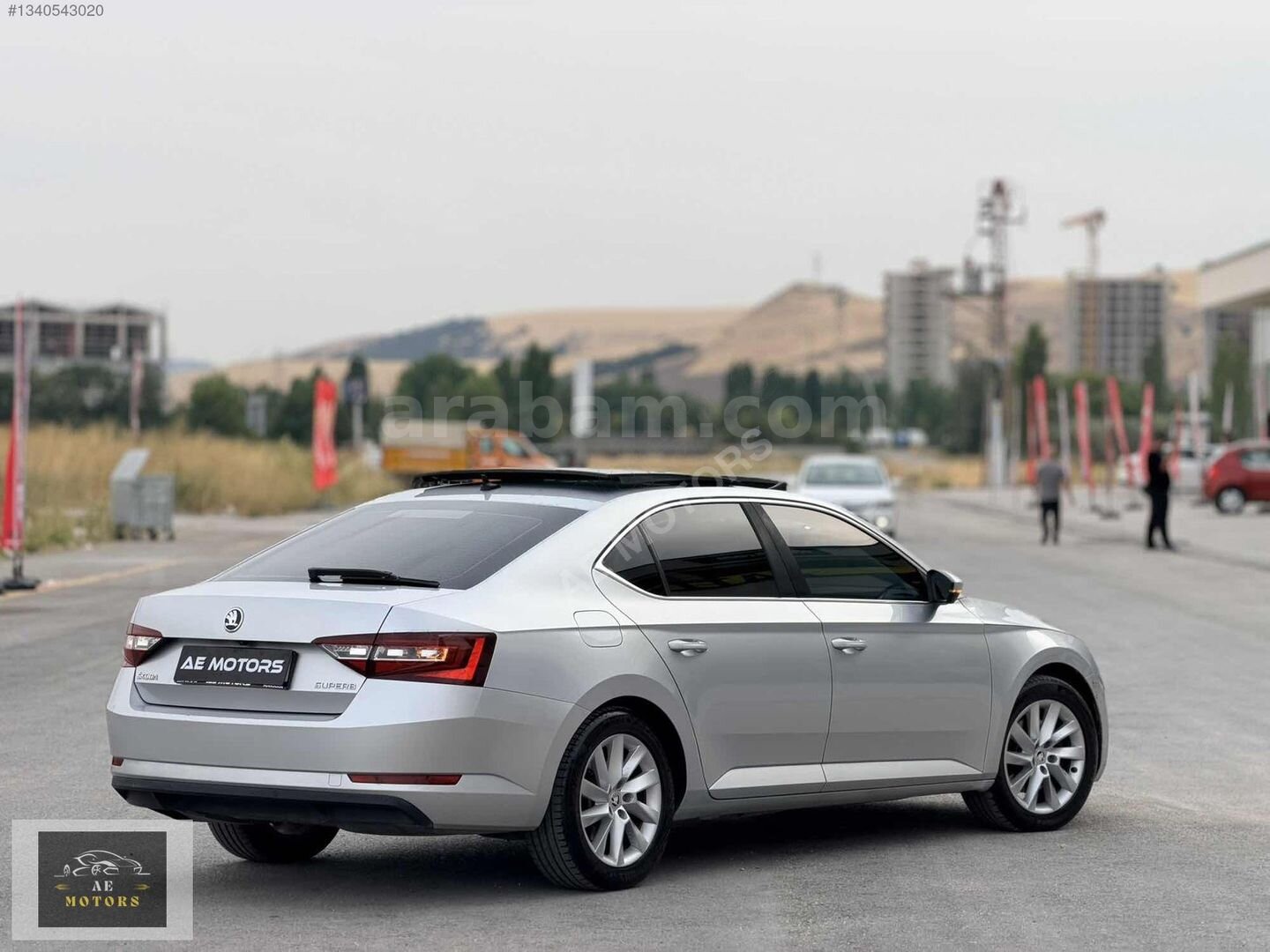 | AE MOTORS | SUPERB-1.6 TDİ-CAM TAVAN+SUNROOF-PRESTİGE-İÇİ KREM 3