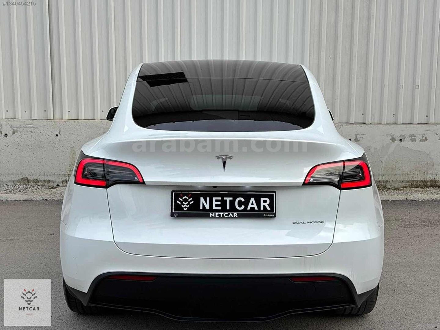 Galeriden Tesla Model Y Long Range AWD 2023 Model Ankara 55.000 km Beyaz 5