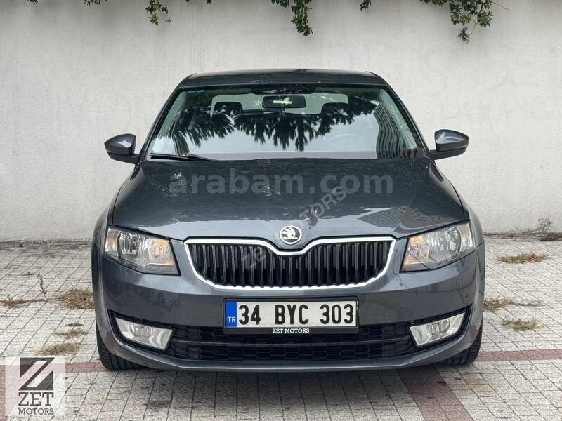 ZET MOTORS-2015 163.000KM DİZEL OTOMATİK SKODA OCTAVİA