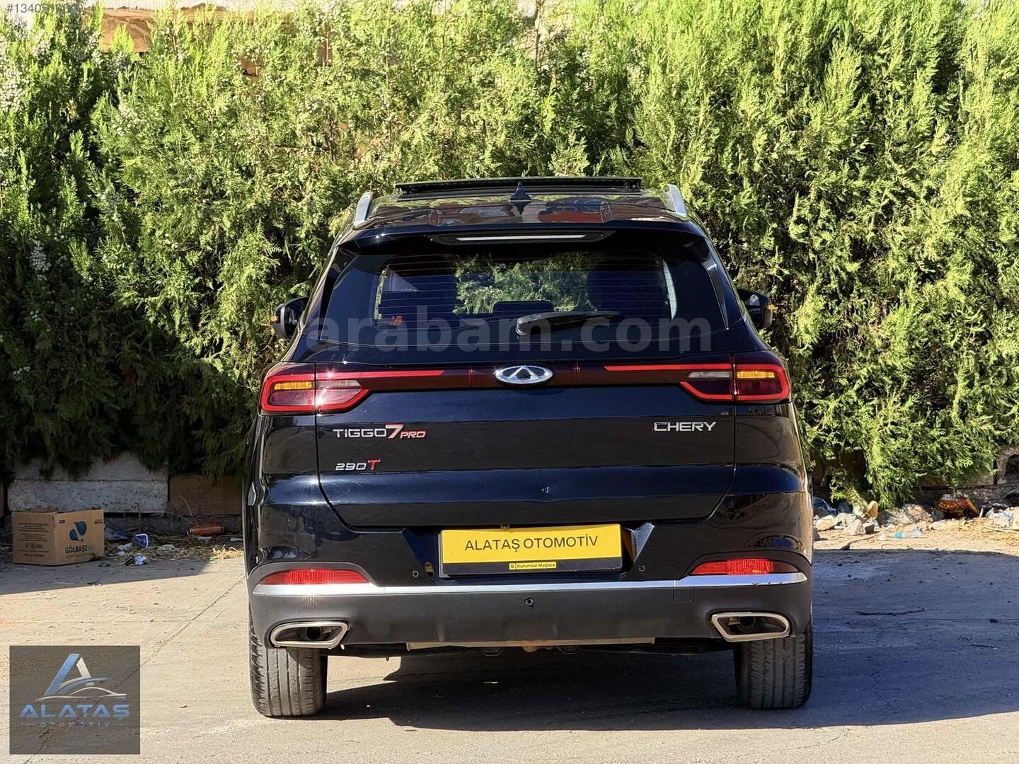 Galeriden Chery Tiggo 7 Pro 1.6 TGDI Luxury 2023 Model Mardin 40.000 km Siyah 4