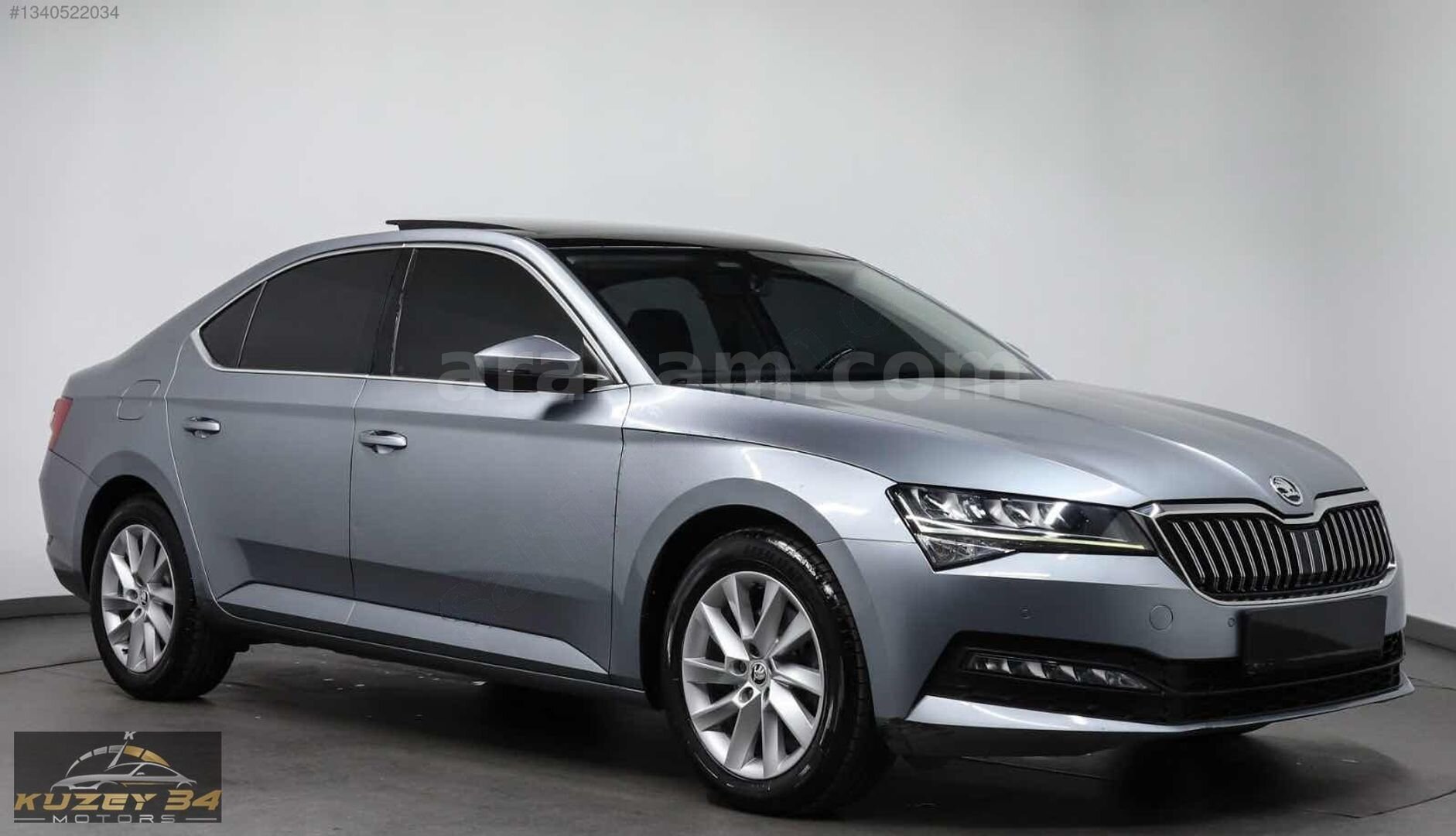 KUZEY 34 MOTORS'DAN 2021 MODEL SKODA SUPERB ELİTE CAM TAVAN ORJ. 1