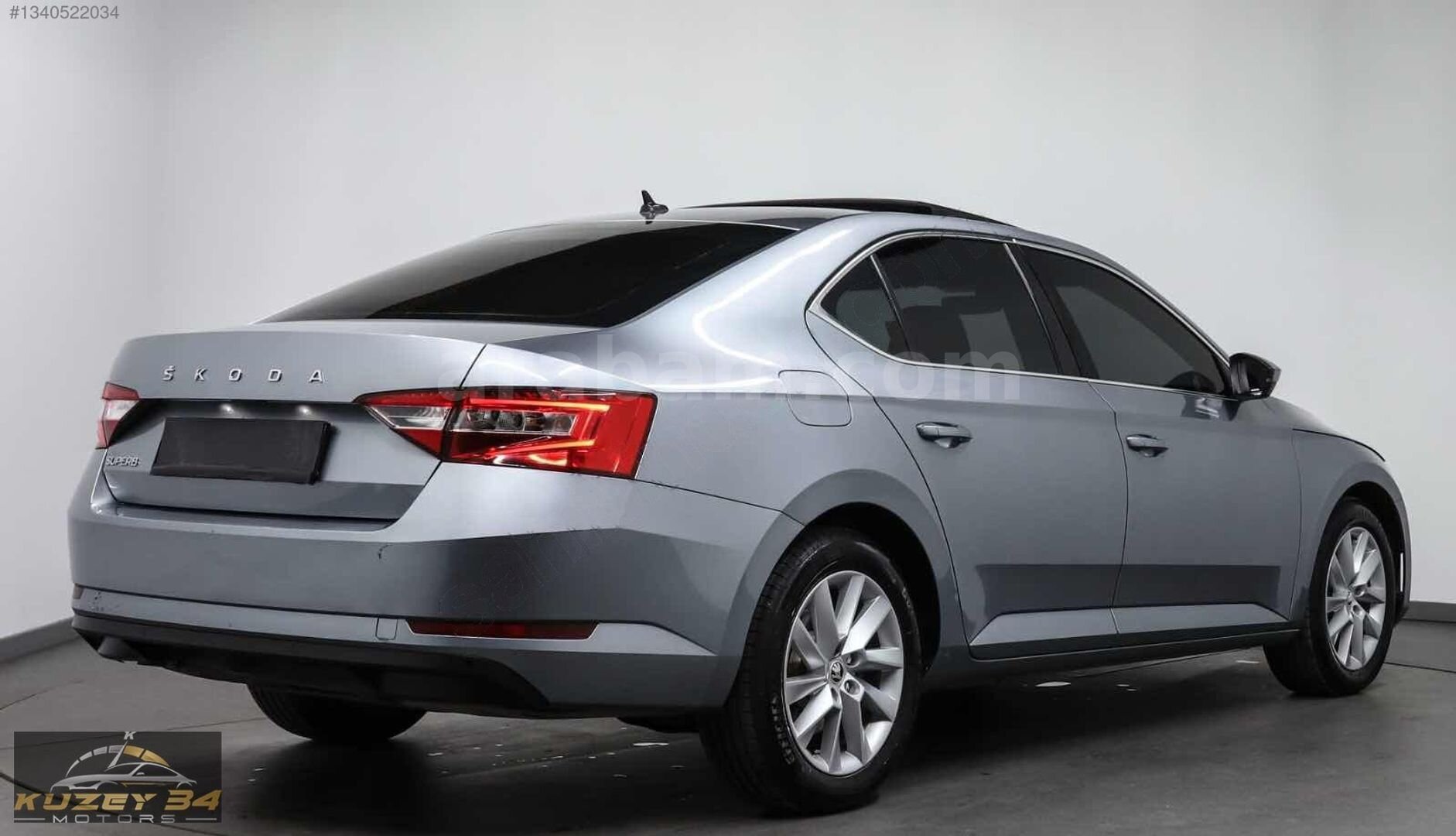 KUZEY 34 MOTORS'DAN 2021 MODEL SKODA SUPERB ELİTE CAM TAVAN ORJ. 3