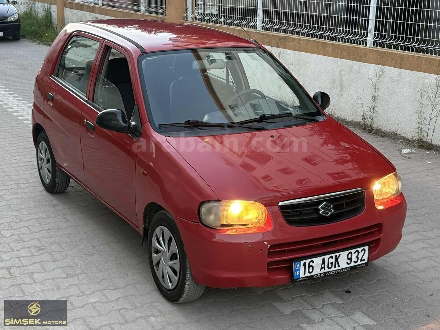 Galeriden Suzuki Alto 1.1 GLX 2005 Model Kocaeli 150.000 km Kırmızı 6