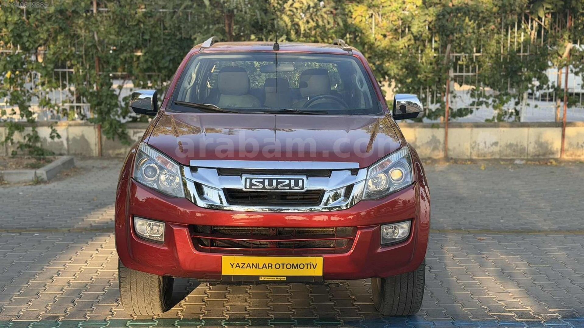 YAZANLAR OTOMOTİV'DEN KIRMIZI ISUZU. D-MAX 3