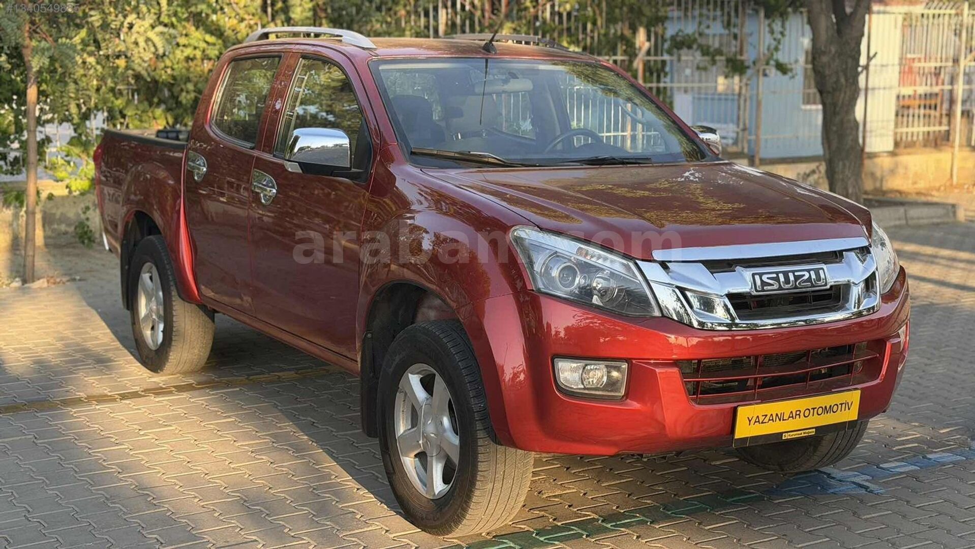 YAZANLAR OTOMOTİV'DEN KIRMIZI ISUZU. D-MAX 6