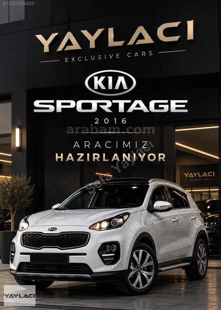 2016 KİA SPORTAGE 1.6 GDİ CONCEPT PLUS HATASIZ BOYASIZ 139.000KM 1