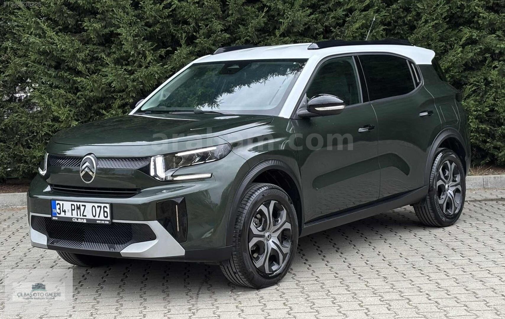 Galeriden Citroen C3 Aircross 1.2 Hybrid Plus 2026 Model Bolu 6.100 km Yeşil 1
