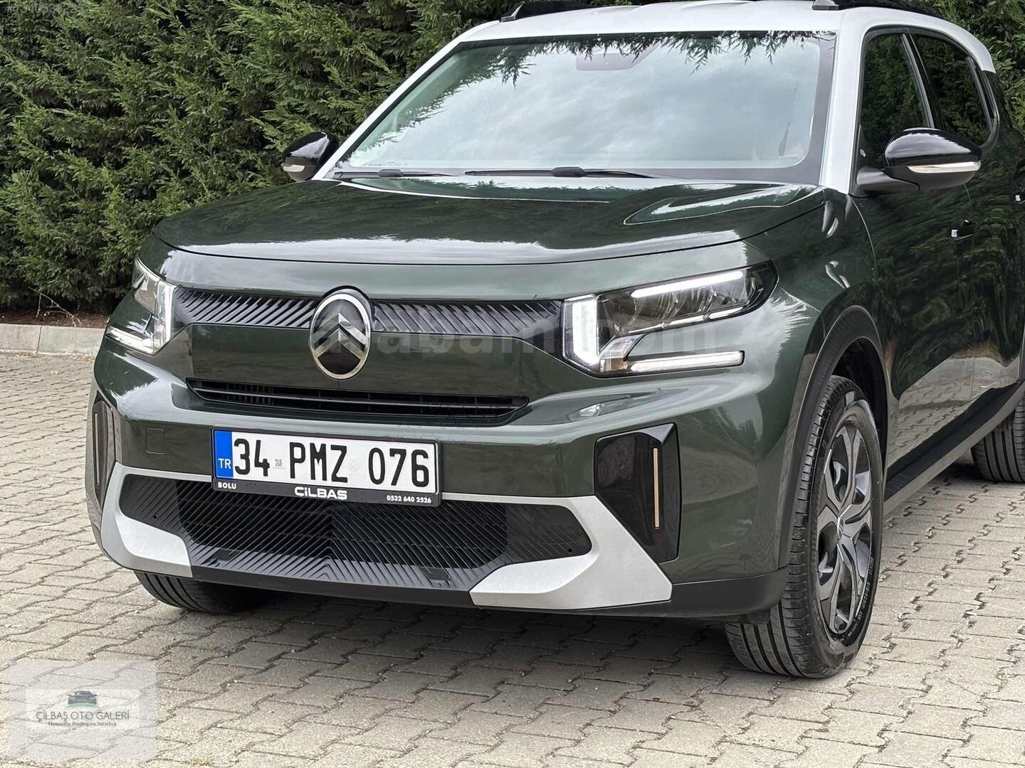 Galeriden Citroen C3 Aircross 1.2 Hybrid Plus 2026 Model Bolu 6.100 km Yeşil 5