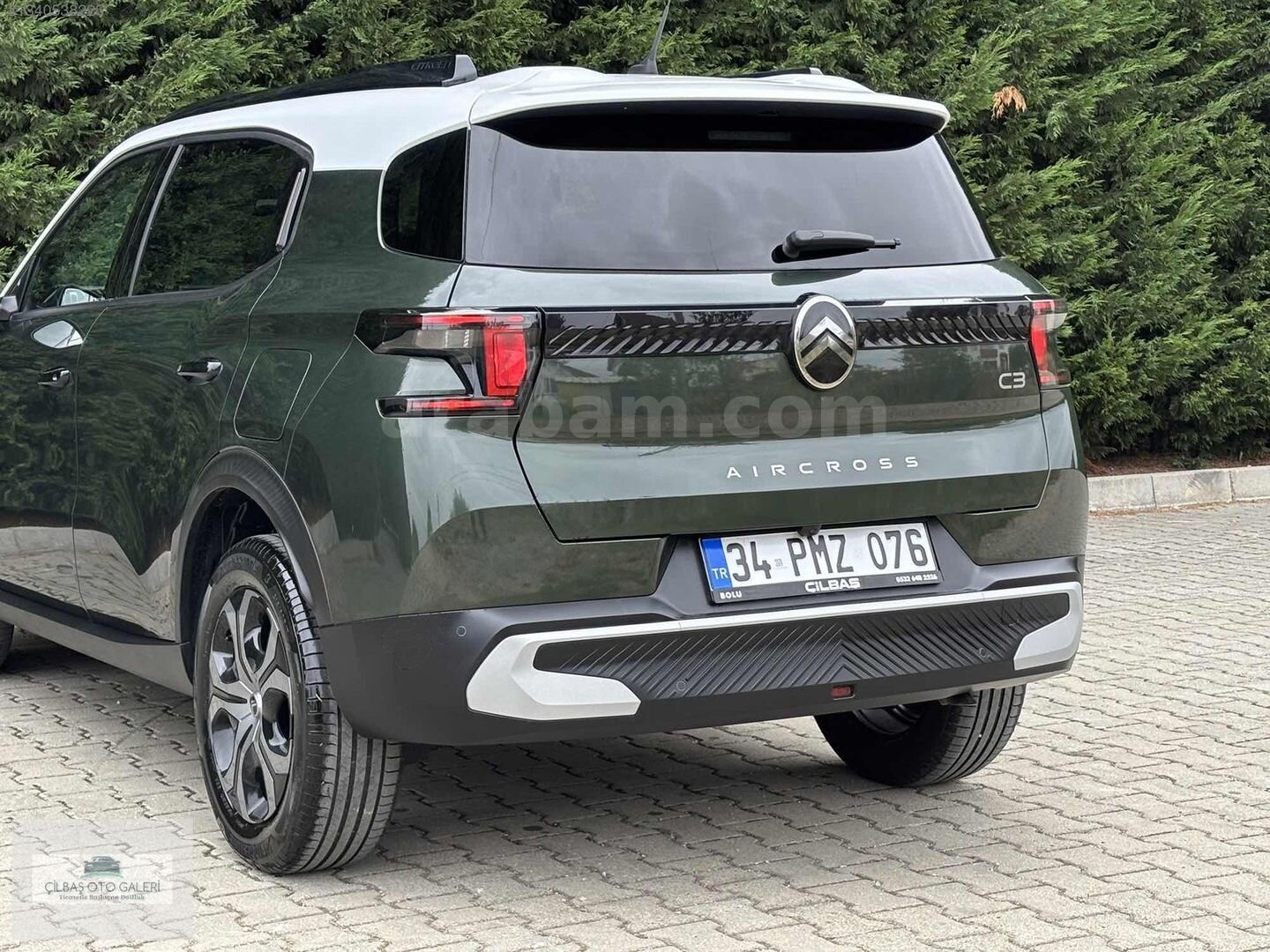 Galeriden Citroen C3 Aircross 1.2 Hybrid Plus 2026 Model Bolu 6.100 km Yeşil 7
