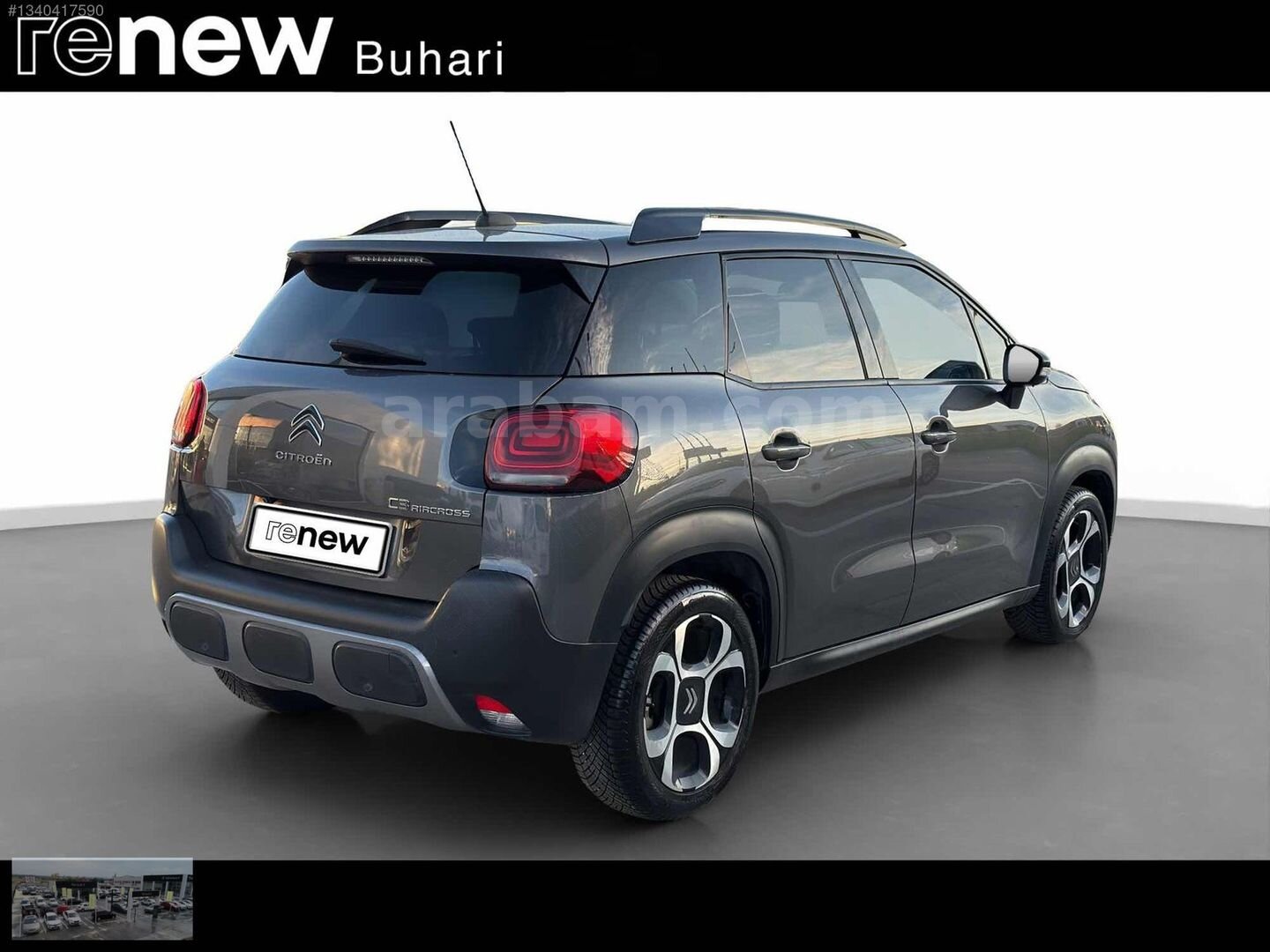 Galeriden Citroen C3 Aircross 1.2 PureTech Shine 2021 Model Tekirdağ 68.100 km Füme 5