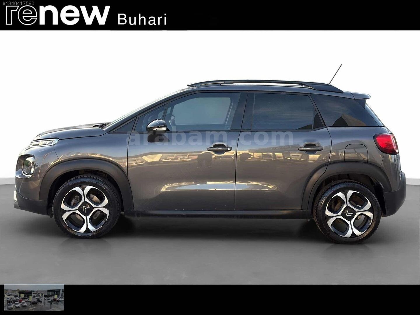 Galeriden Citroen C3 Aircross 1.2 PureTech Shine 2021 Model Tekirdağ 68.100 km Füme 2