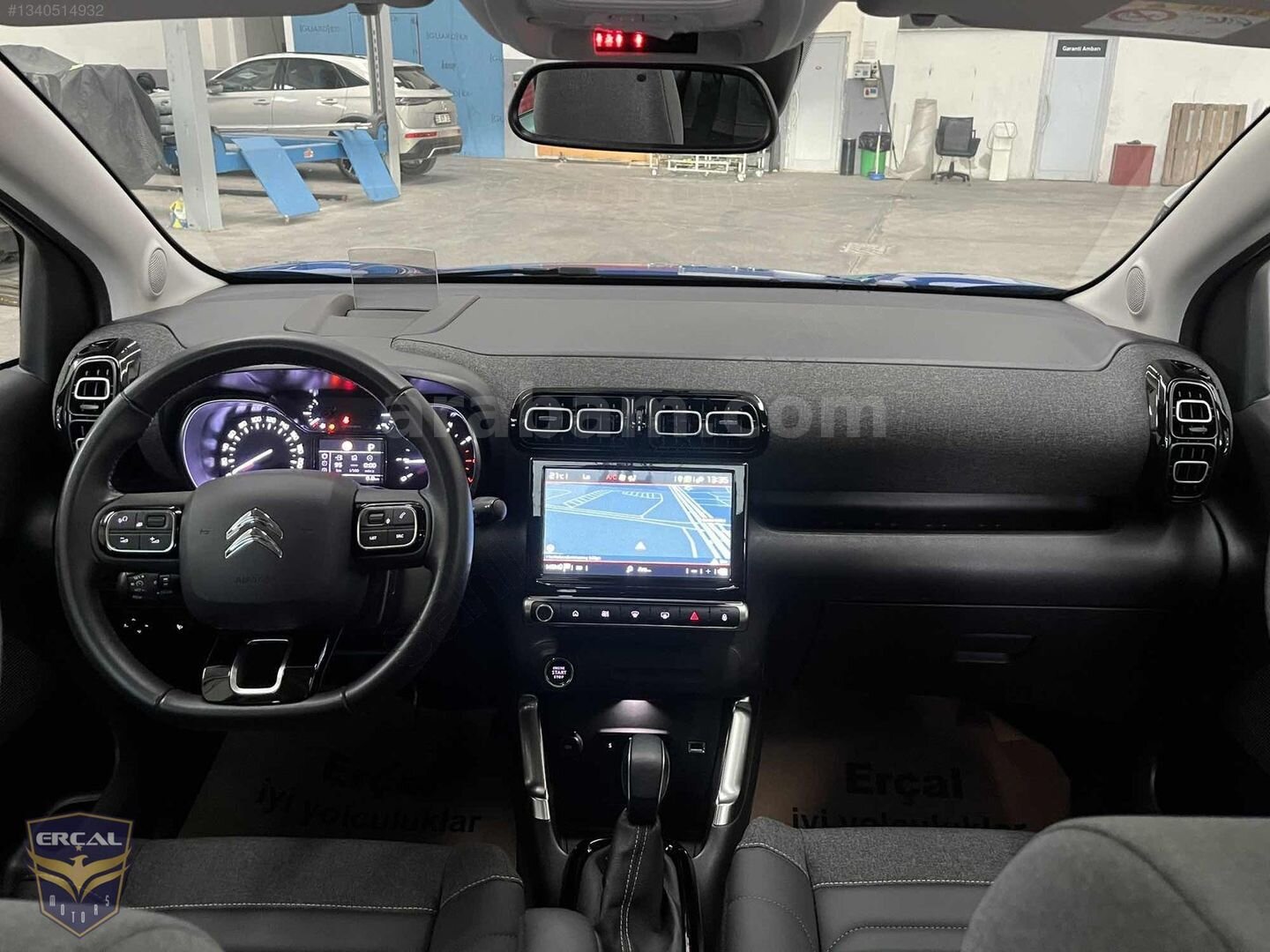 Galeriden Citroen C3 Aircross 1.2 PureTech Shine 2024 Model Samsun 29.980 km Mavi 4