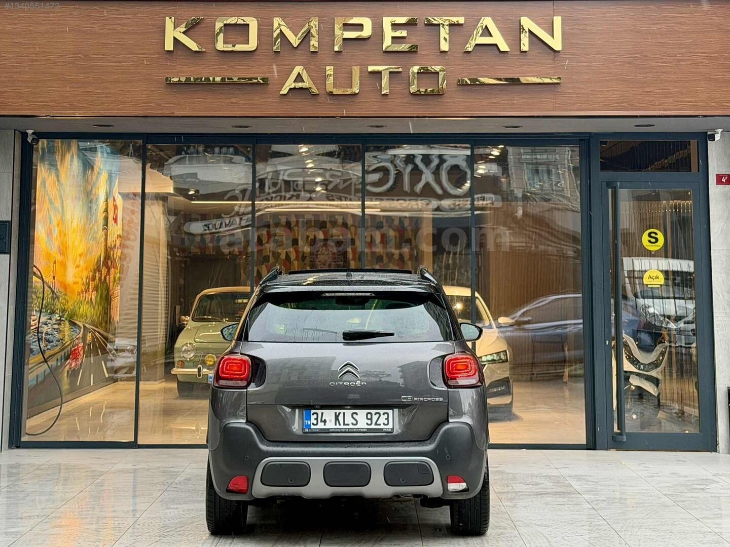 Galeriden Citroen C3 Aircross 1.2 PureTech Shine 2024 Model İstanbul 28.000 km Gri 6