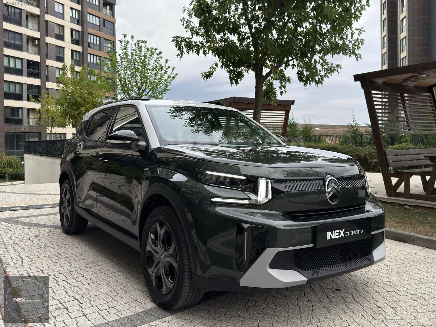 Galeriden Citroen C3 Aircross 1.2 Hybrid Plus 2026 Model İstanbul 6.001 km Yeşil 1