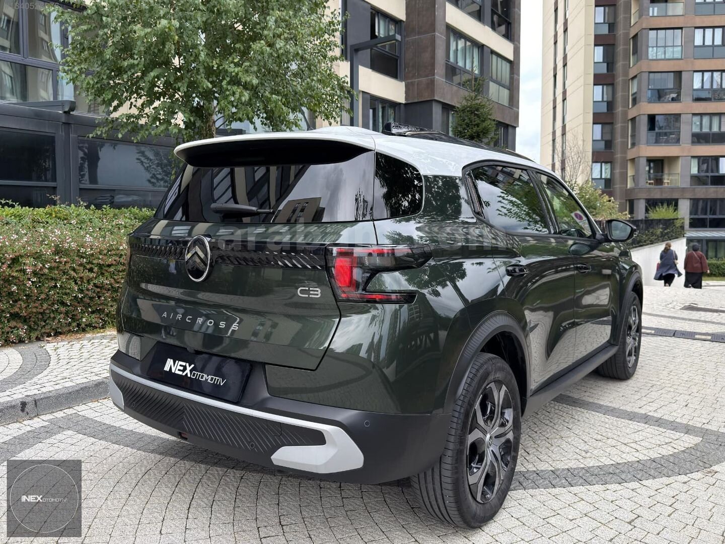 Galeriden Citroen C3 Aircross 1.2 Hybrid Plus 2026 Model İstanbul 6.001 km Yeşil 6